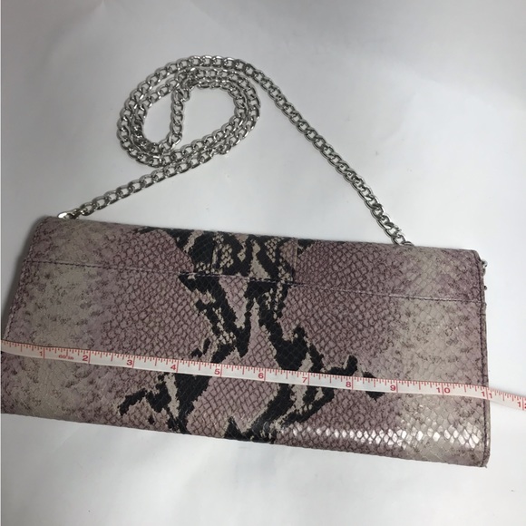 Marina Rinaldi Snakeskin Crossbody Clutch Bag - Picture 15 of 15
